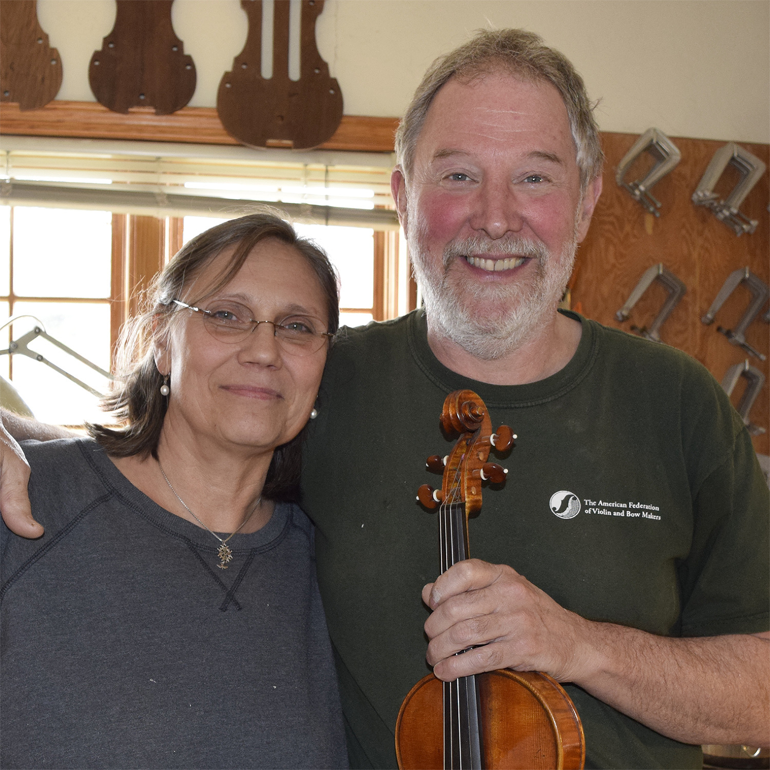 Sigrun Seifert & Joseph Grubaugh - Husband & Wife Violin Makers - Part 1